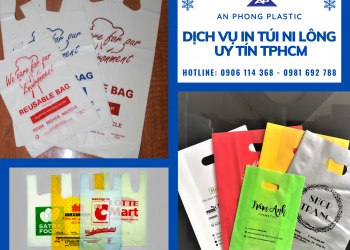 Dịch vụ in túi ni lông TPHCM tại An Phong Plastic – Uy tín, chất lượng, giá rẻ